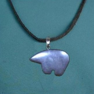 Hematite Bear Fetish